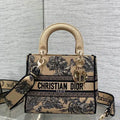 Dior M0565 Medium Lady D-Lite Exquisite Embroidery M1103
