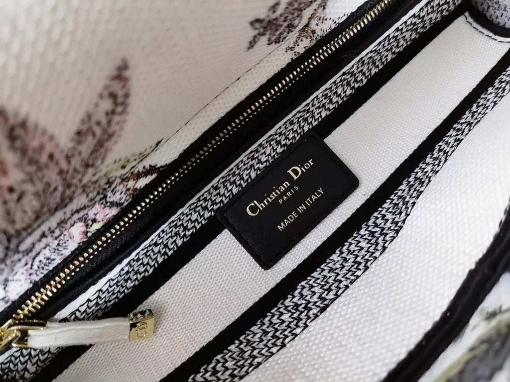 Dior M0565 Medium Lady D-Lite Multicolor Florilegio Embroidery M1030