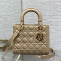 Dior M0565 Medium Lady Dior Bag Cannage Lambskin M6004