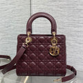 Dior M0565 Medium Lady Dior Bag Cannage Lambskin M6006