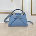 Dior M0736 Mini Dior Cigale top handle bag Blue