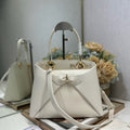 Dior M0737 Cigale top handle bag White