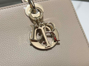 Dior M1151 Small Lady D-Sire My ABCDior Bag Nude Bull Leather - Default Title - View 3
