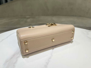 Dior M1151 Small Lady D-Sire My ABCDior Bag Nude Bull Leather - Default Title - View 7
