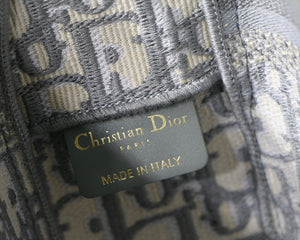 Dior M1241 Small Diorcamp Bag Gray Dior Oblique Embroidery - Default Title - View 9