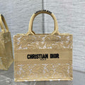 Dior M1265 Small Book Tote  Embroidery with 3D Macram¨¦ Effect M9622 - Default Title - View 1