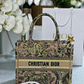 Dior M1265 Small Book Tote Toile de Jouy Embroidery M9629 - Default Title - View 1
