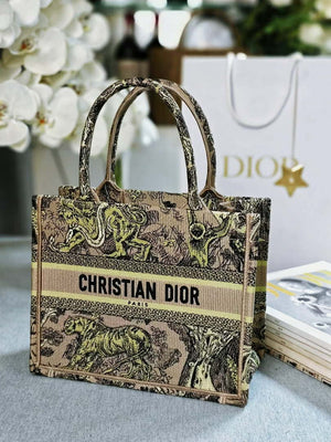 Dior M1265 Small Book Tote Toile de Jouy Embroidery M9629 - Default Title - View 3