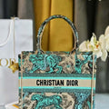 Dior M1265 Small Book Tote Toile de Jouy Embroidery M9630 - Default Title - View 1