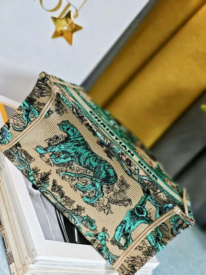 Dior M1265 Small Book Tote Toile de Jouy Embroidery M9630 - Default Title - View 8