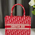 Dior M1265 Small Book Tote Toile de Jouy Embroidery M9631 - Default Title - View 1