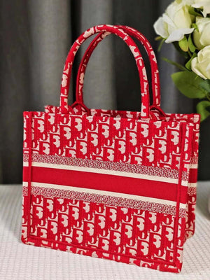 Dior M1265 Small Book Tote Toile de Jouy Embroidery M9631 - Default Title - View 3