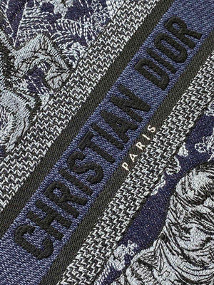 Dior M1265 Small Book Tote Toile de Jouy Sauvage Embroidery M9602 - Default Title - View 2