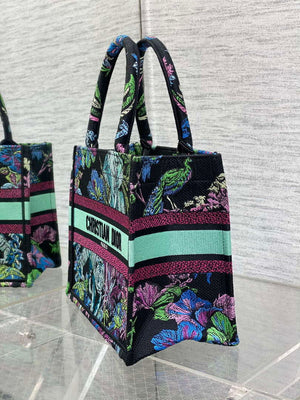 Dior M1265 Small Book Tote Toile de Jouy Sauvage Embroidery M9605 - Default Title - View 6