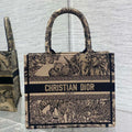 Dior M1265 Small Book Tote Toile de Jouy Sauvage Embroidery M9607 - Default Title - View 1