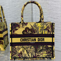 Dior M1265 Small Book Tote Toile de Jouy Sauvage Embroidery M9611 - Default Title - View 1