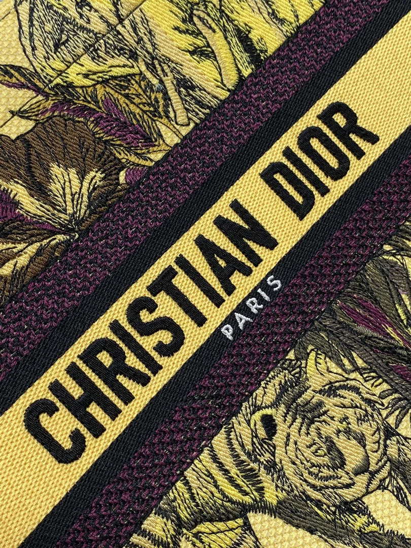 Dior M1265 Small Book Tote Toile de Jouy Sauvage Embroidery M9611 - Default Title - View 2