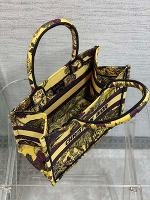 Dior M1265 Small Book Tote Toile de Jouy Sauvage Embroidery M9611 - Default Title - View 8
