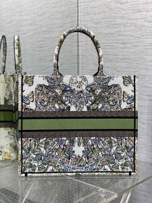 Dior M1286 Large Book Tote Butterfly Bandana Embroidery M105 - Default Title - View 4