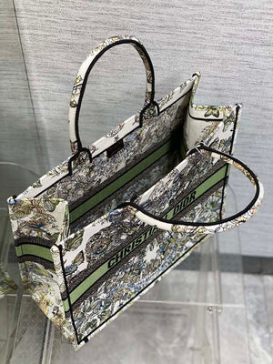 Dior M1286 Large Book Tote Butterfly Bandana Embroidery M105 - Default Title - View 6