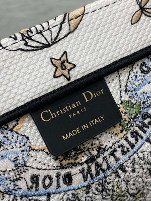 Dior M1286 Large Book Tote Butterfly Bandana Embroidery M105 - Default Title - View 7