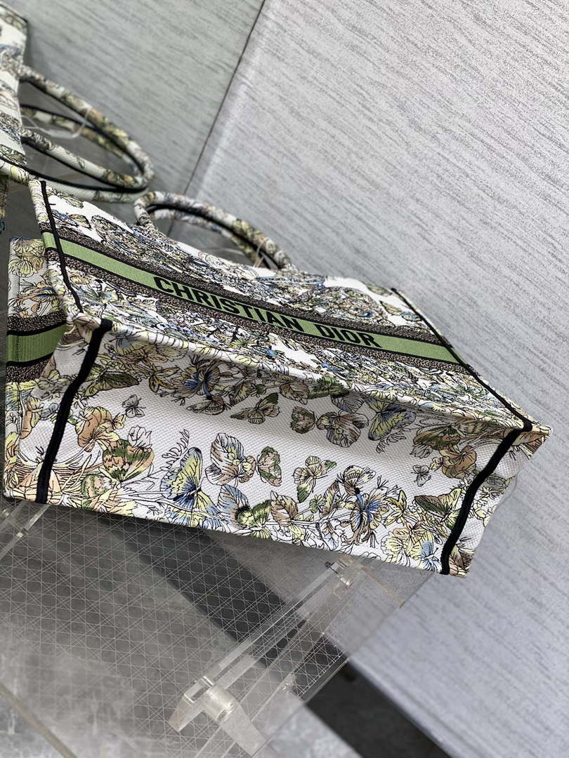 Dior M1286 Large Book Tote Butterfly Bandana Embroidery M105 - Default Title - View 9