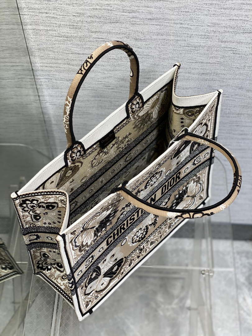 Dior M1286 Large Book Tote Butterfly Bandana Embroidery M106 - Default Title - View 7