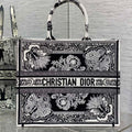 Dior M1286 Large Book Tote Butterfly Bandana Embroidery M107 - Default Title - View 1