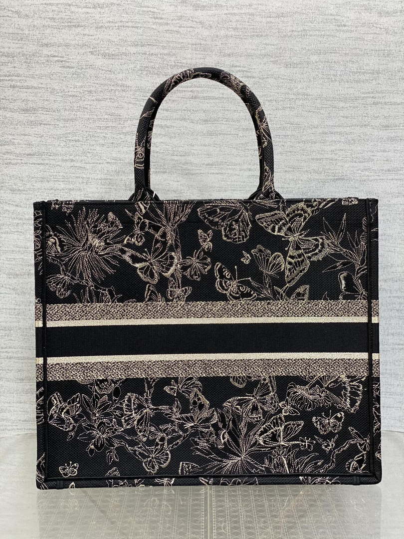 Dior M1286 Large Book Tote Butterfly Bandana Embroidery M108 - Default Title - View 4