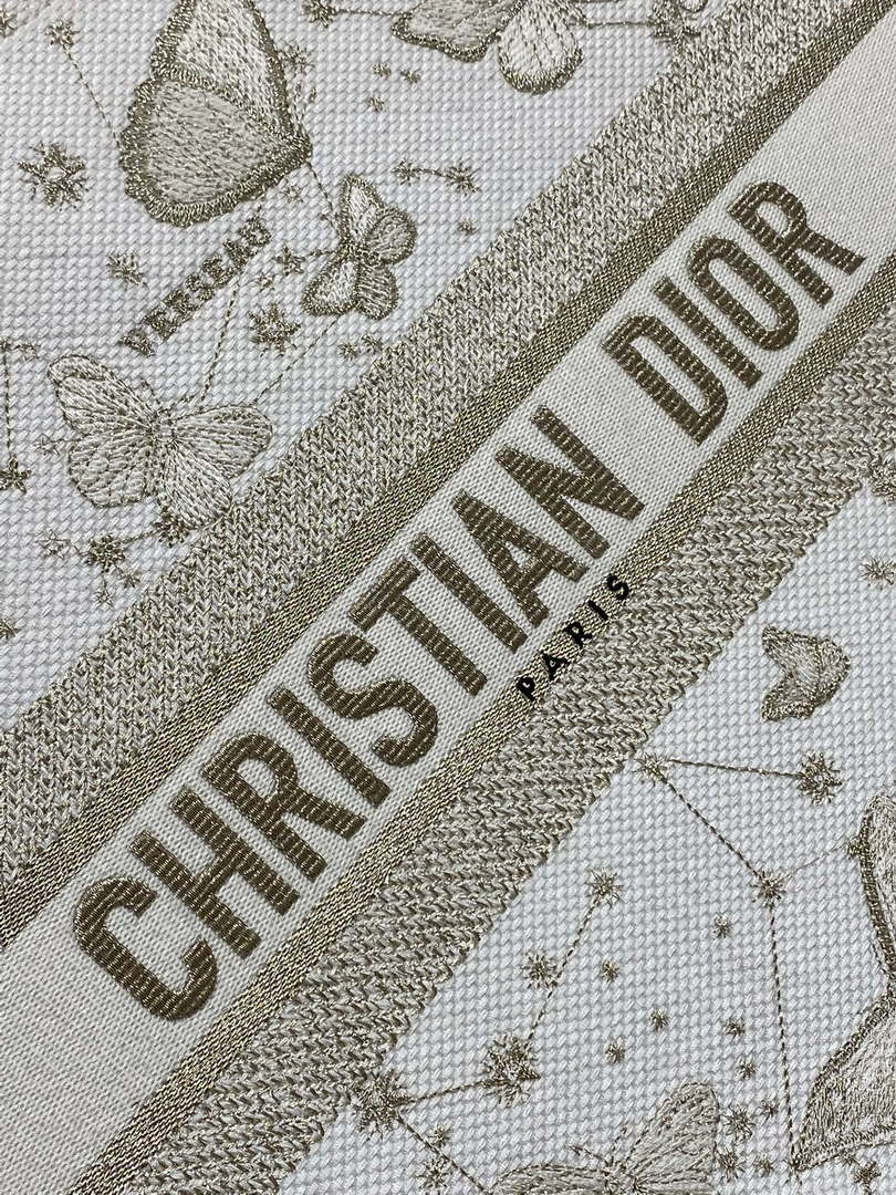 Dior M1286 Large Book Tote Butterfly Bandana Embroidery M109