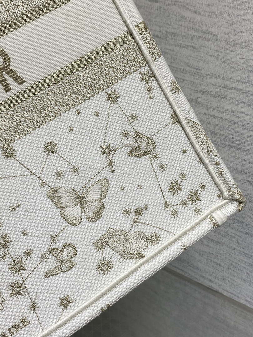 Dior M1286 Large Book Tote Butterfly Bandana Embroidery M109