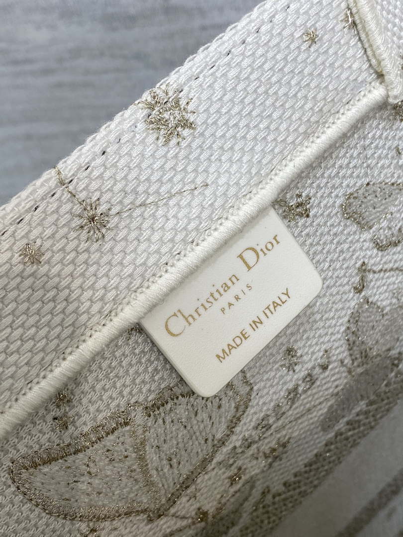 Dior M1286 Large Book Tote Butterfly Bandana Embroidery M109