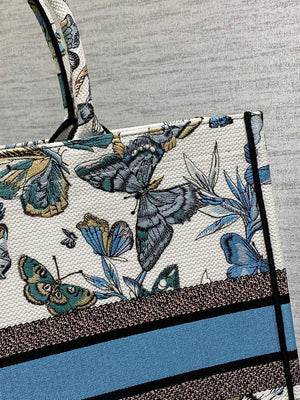 Dior M1286 Large Book Tote Butterfly Bandana Embroidery M120 - Default Title - View 5