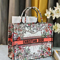 Dior M1286 Large Book Tote Toile de Jouy Embroidery M1105 - Default Title - View 1