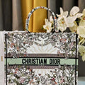 Dior M1286 Large Book Tote Toile de Jouy Embroidery M1106 - Default Title - View 1