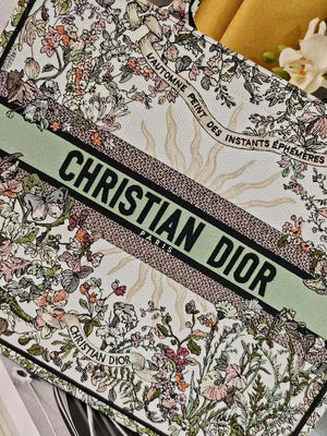 Dior M1286 Large Book Tote Toile de Jouy Embroidery M1106 - Default Title - View 4
