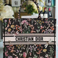 Dior M1286 Large Book Tote Toile de Jouy Embroidery M1110 - Default Title - View 1