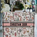 Dior M1286 Large Book Tote Toile de Jouy Embroidery M1111 - Default Title - View 1