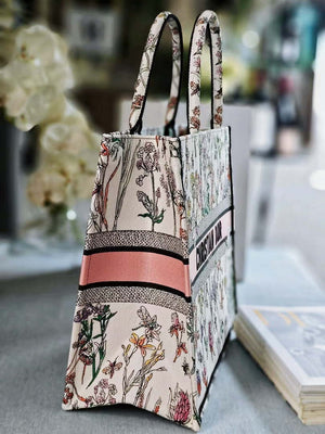 Dior M1286 Large Book Tote Toile de Jouy Embroidery M1111 - Default Title - View 7