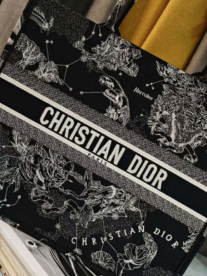 Dior M1286 Large Book Tote Toile de Jouy Embroidery M1112 - Default Title - View 4