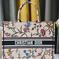 Dior M1286 Large Book Tote Toile de Jouy Embroidery M1114 - Default Title - View 1
