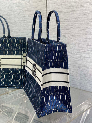 Dior M1286 Large Book Tote White and white Miss Dior Alloverr M1128 - Default Title - View 7