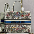 Dior M1286 Large Book Tote Latte D-Constellation Embroidery - Default Title - View 1