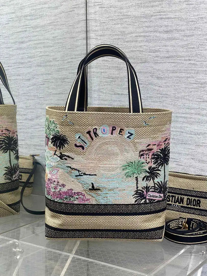 Dior M1288 Resort-style handbags Saint-Tropez M9301