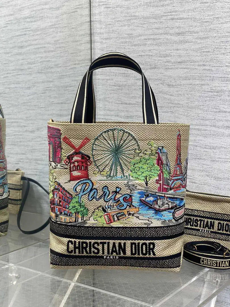 Dior M1288 Resort-style handbags Saint-Tropez M9303