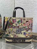 Dior M1288 Large Resort-style handbags Saint-Tropez M9307