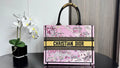Dior M1296 Souvenir Medium Dior Book Tote Shanghai Bund embroidery pattern M9642