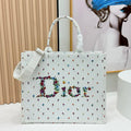 Dior  M1349PEHT_M928 Large Dior Book Tote with Strap  M9720