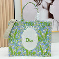 Dior  M1349PEHT_M928 Large Dior Book Tote with Strap  M9722
