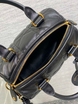 Dior M1364 Dior Groove 20 Bag Black Macrocannage Calfskin - Default Title - View 8